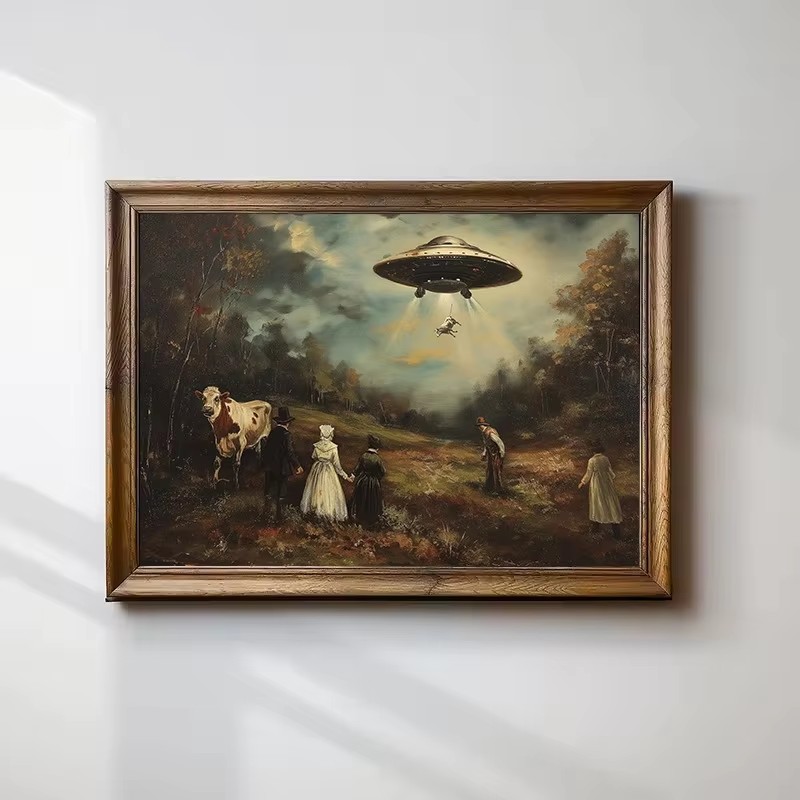 Star Map Poster - Póster de arte de pared vintage